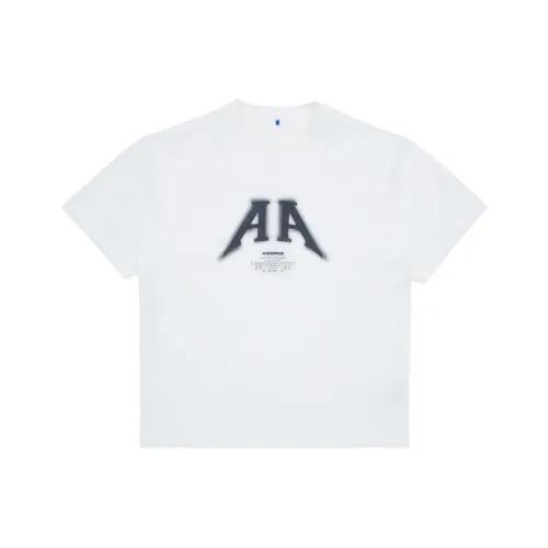 ADER ERROR Серый белый Женские Футболки