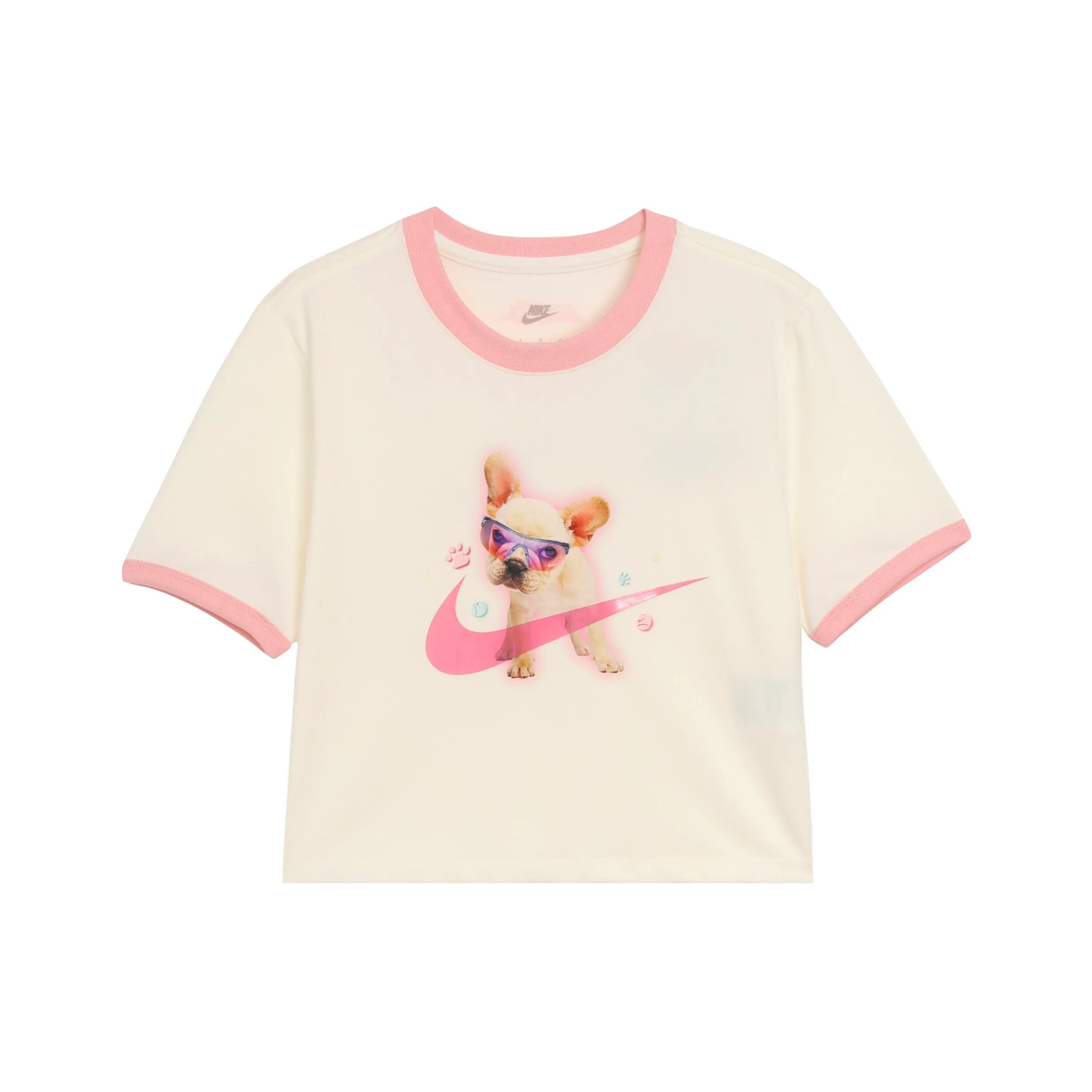 NIKE Sportswear Цвет холста Женские Футболки