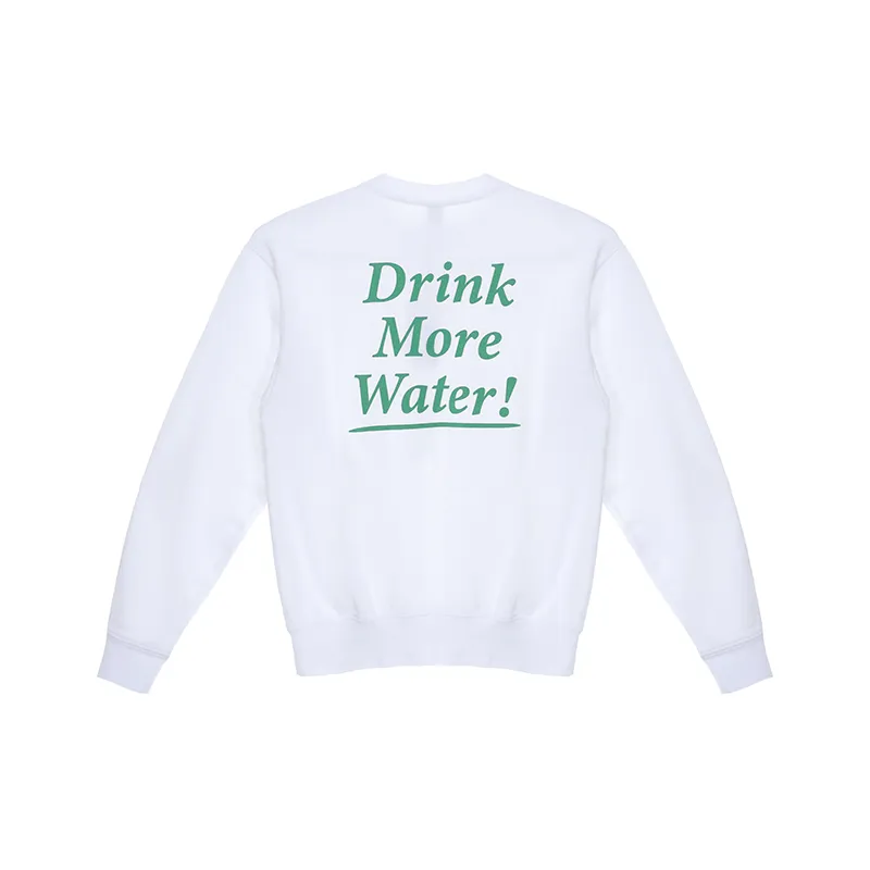 SPORTY RICH Т-рубашка с оборванным плечевым рукавом Женская Белая