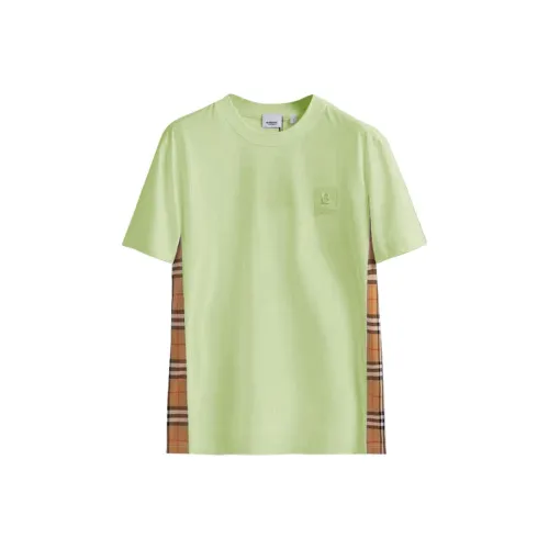 Burberry Зеленые Женские Футболки
