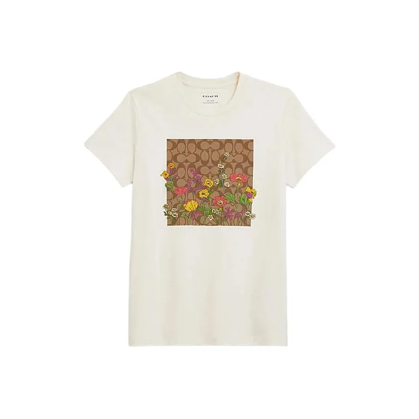 COACH SS24 T Shirt Women's White