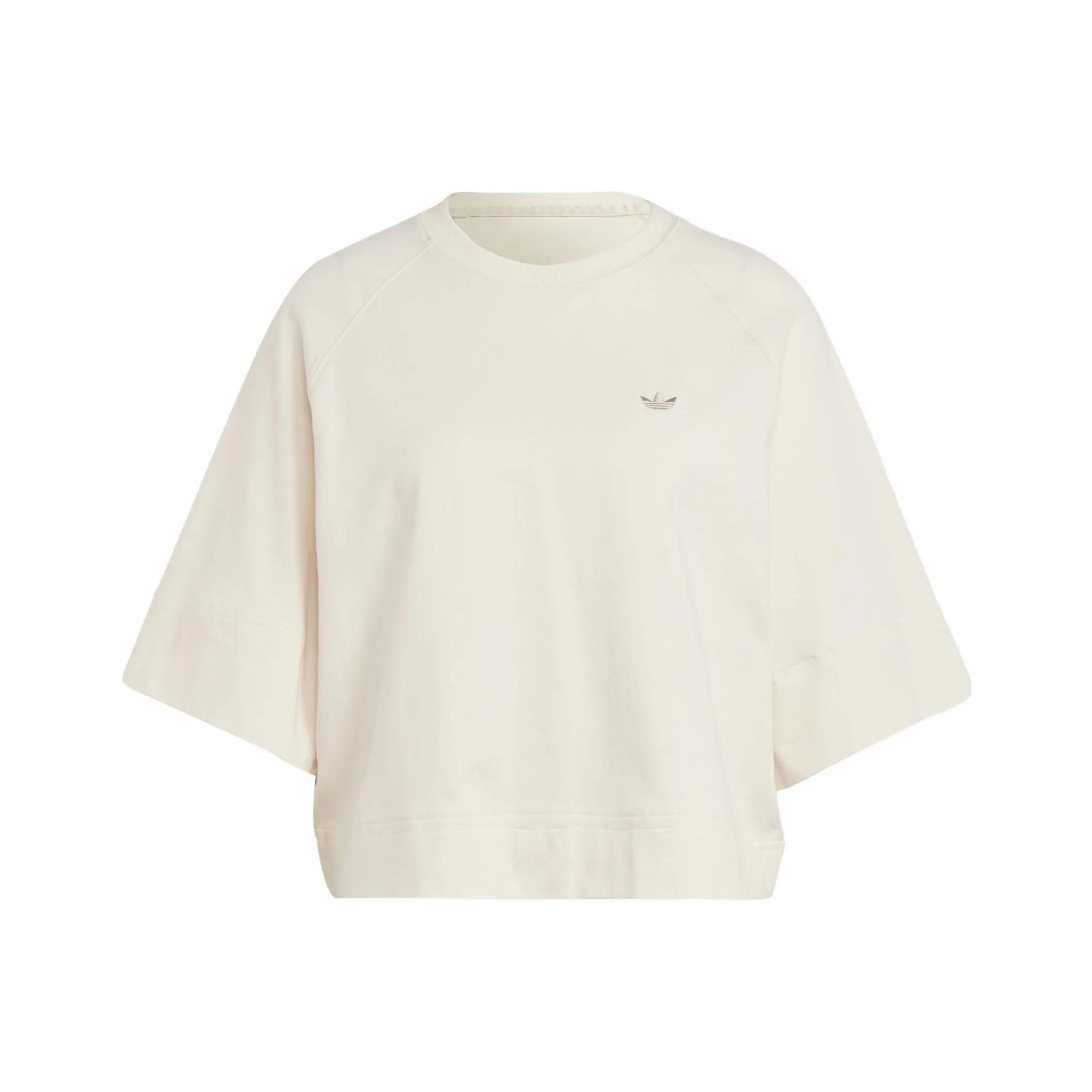 Adidas Originals Essential Рукав реглан T-рубашка Женская Чудесный белый