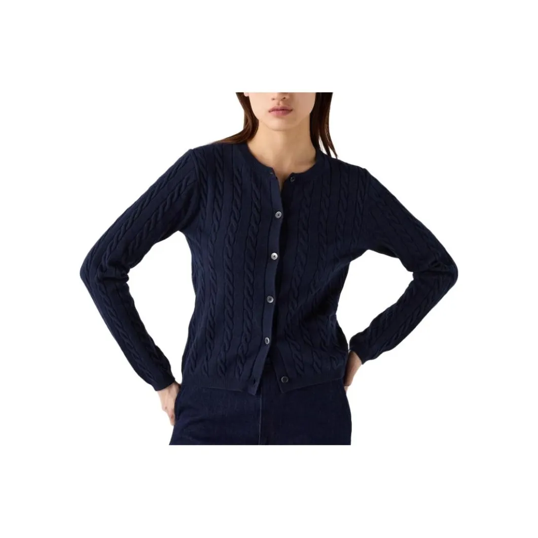 UNIQLO Трикотаж Женский Темно-Синий