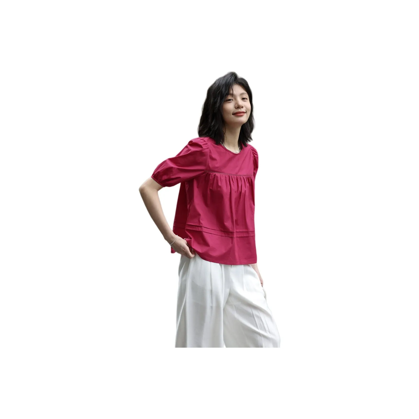 Dme Shirts Women's Peach Red