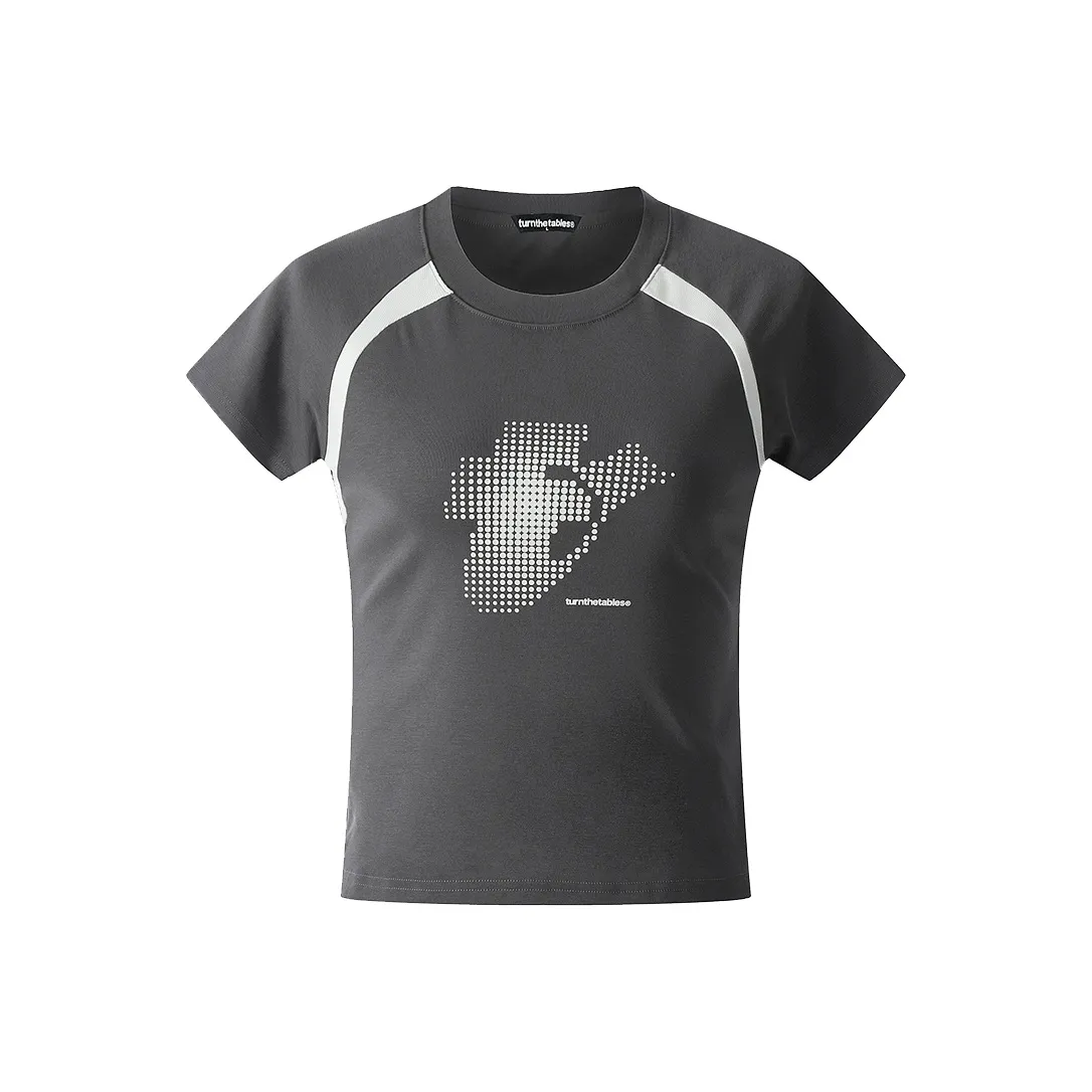 TURNTHETABLES Raglan Sleeve T Shirt Women's