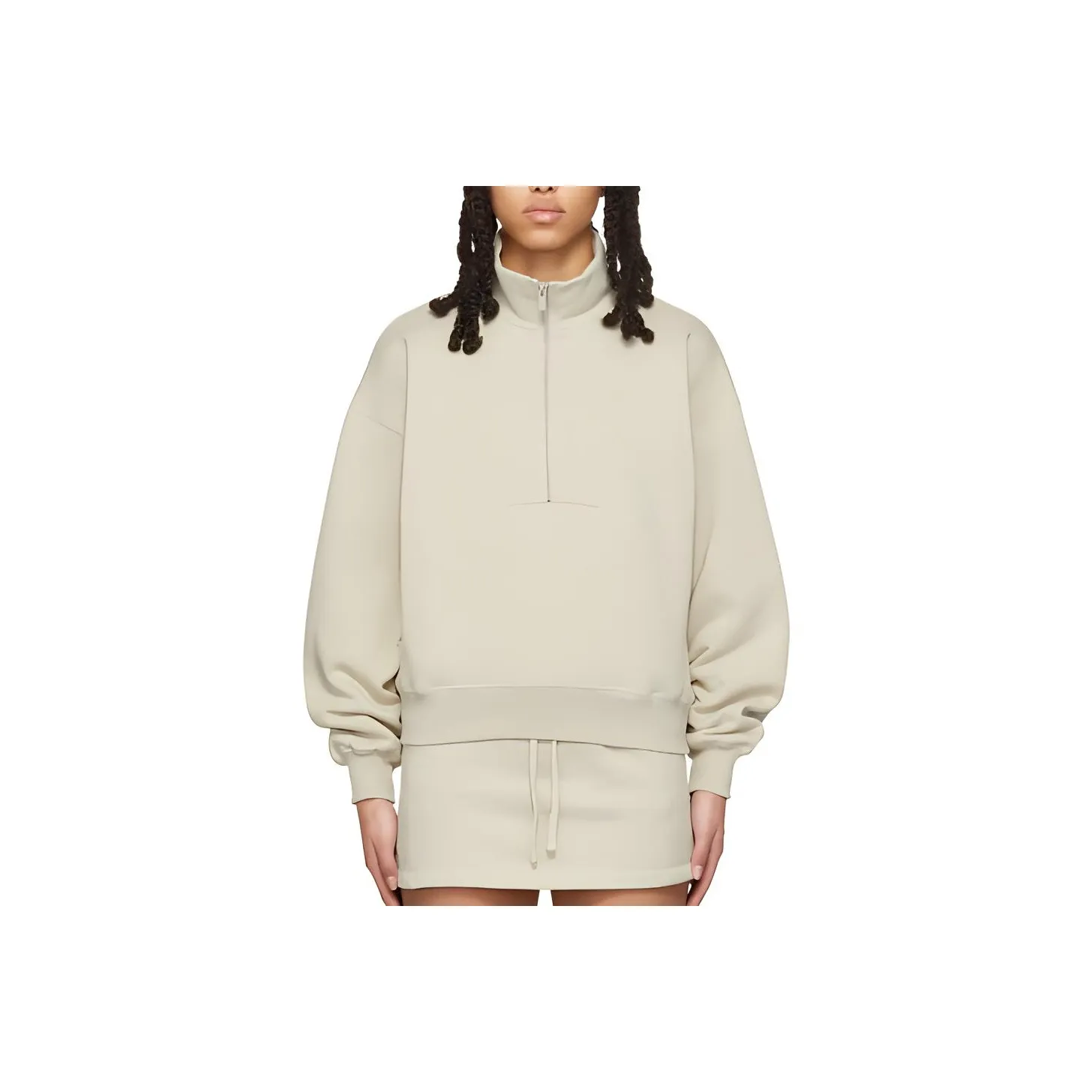 Fear Of God Essentials SS22 Свитшот Женские Wheat
