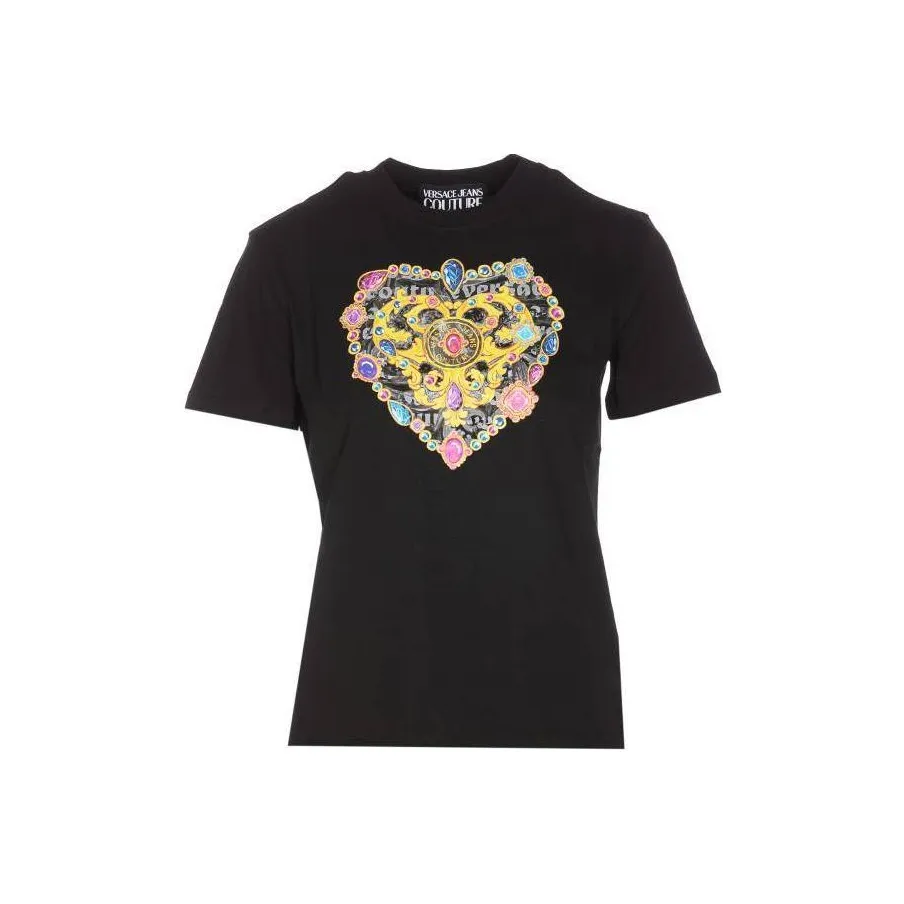 VERSACE JEANS COUTURE T Shirt Women's Black