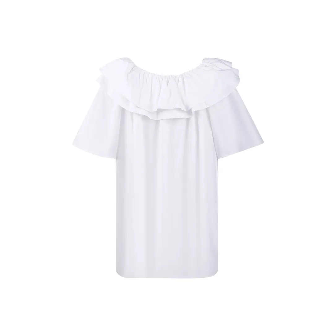 THE SEA LIFE T-рубашка Женская Облачный Белый