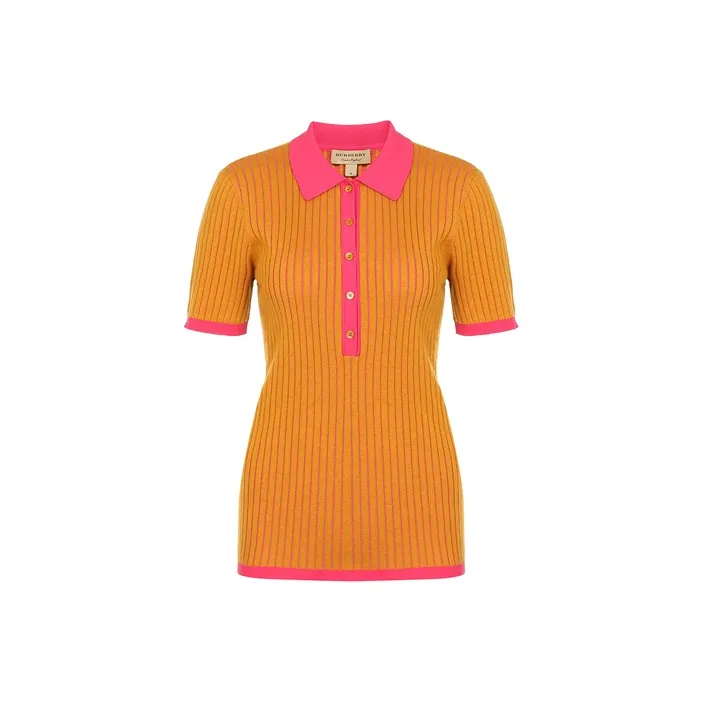 Burberry Желтая Женская Поло