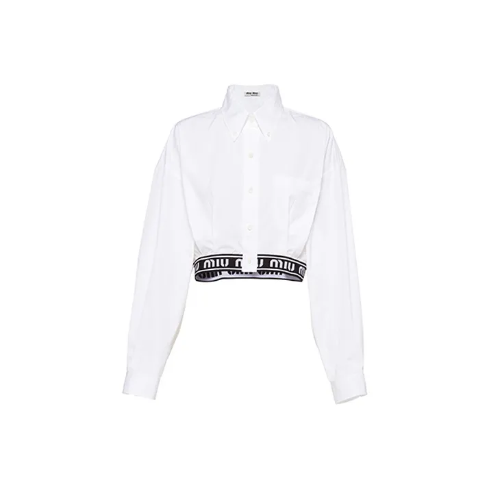 MIU MIU Shirts Women's White