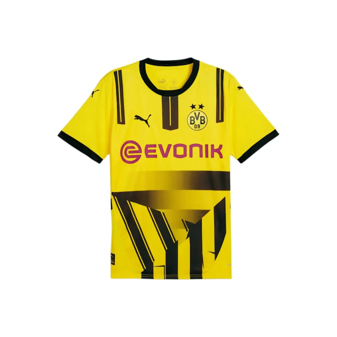 PUMA Футбол Джерси Мужской Черный Желтый