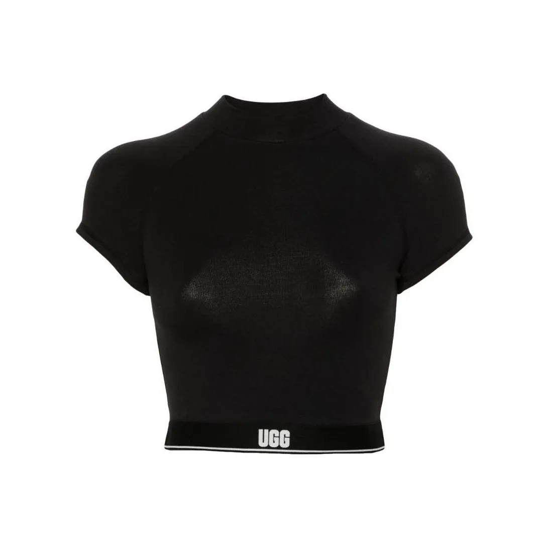 UGG Trina Mock Neck Cropped Top