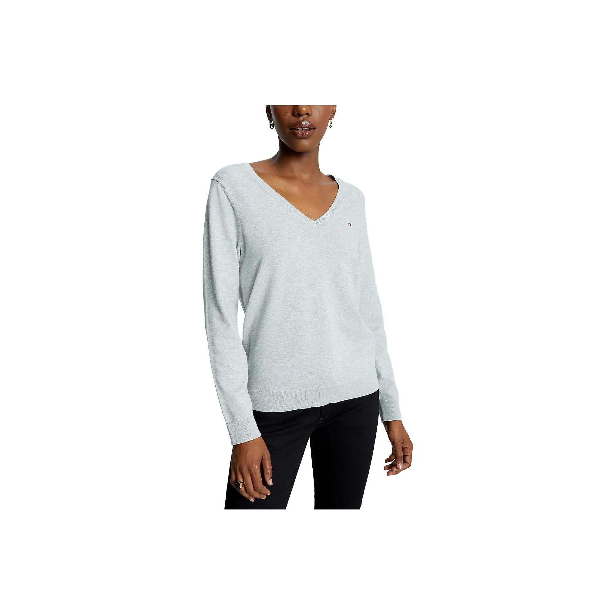 Tommy Hilfiger Серые Женские Свитеры