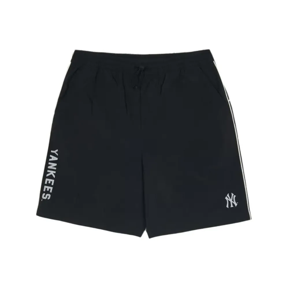 Mlb Base Logo Нью-Йорк Янкис Повседневные шорты Мужские Черные