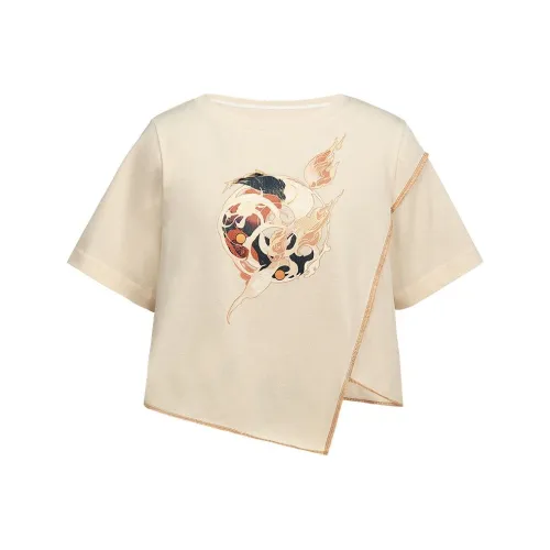 More Than Thirteen Aerospace Cultural And Креативный CASCI Co Branded Модель Женские T Рубашки