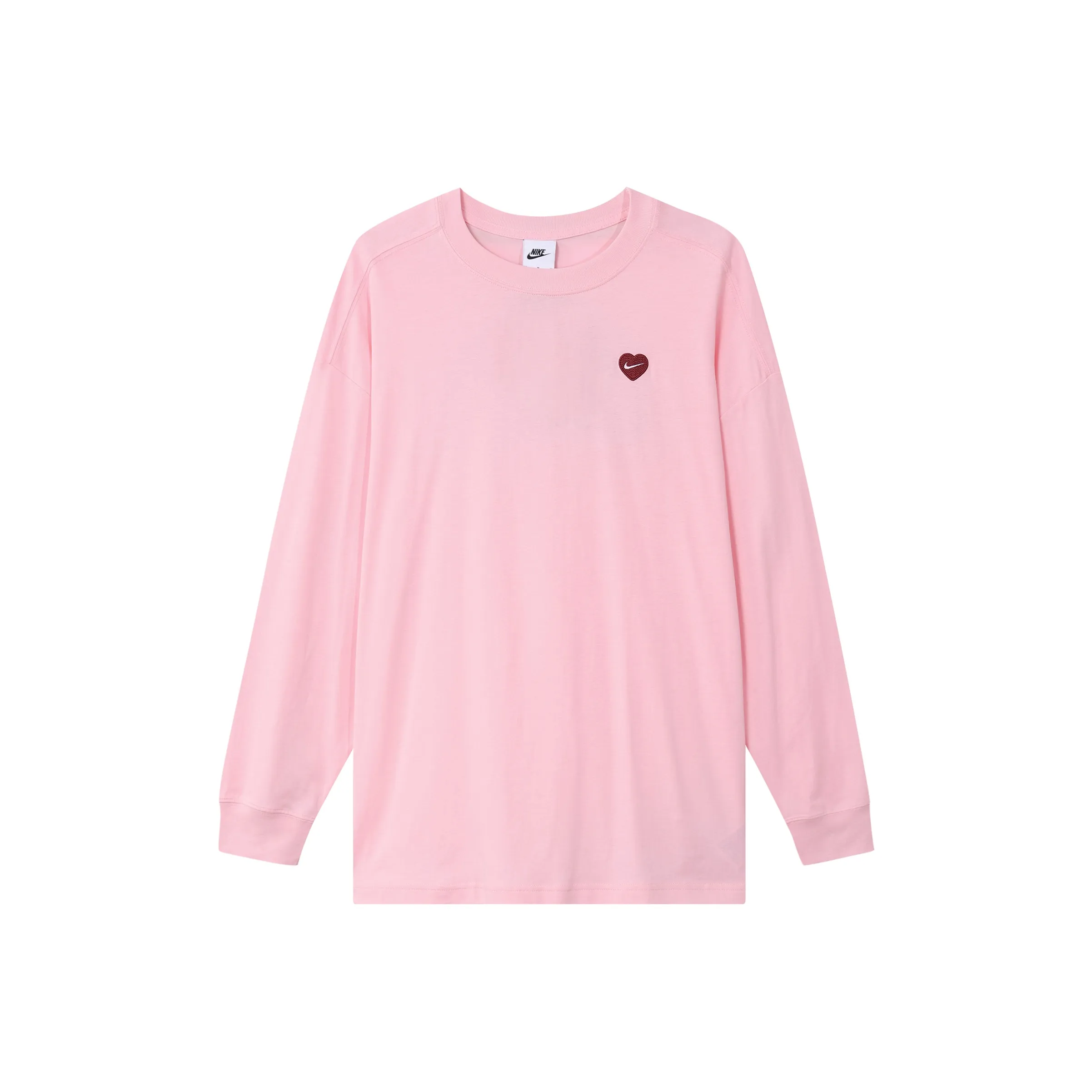 Nike Nike Valentine's Day Collection Drop Shoulder Sleeve T-Shirt Women's Pink