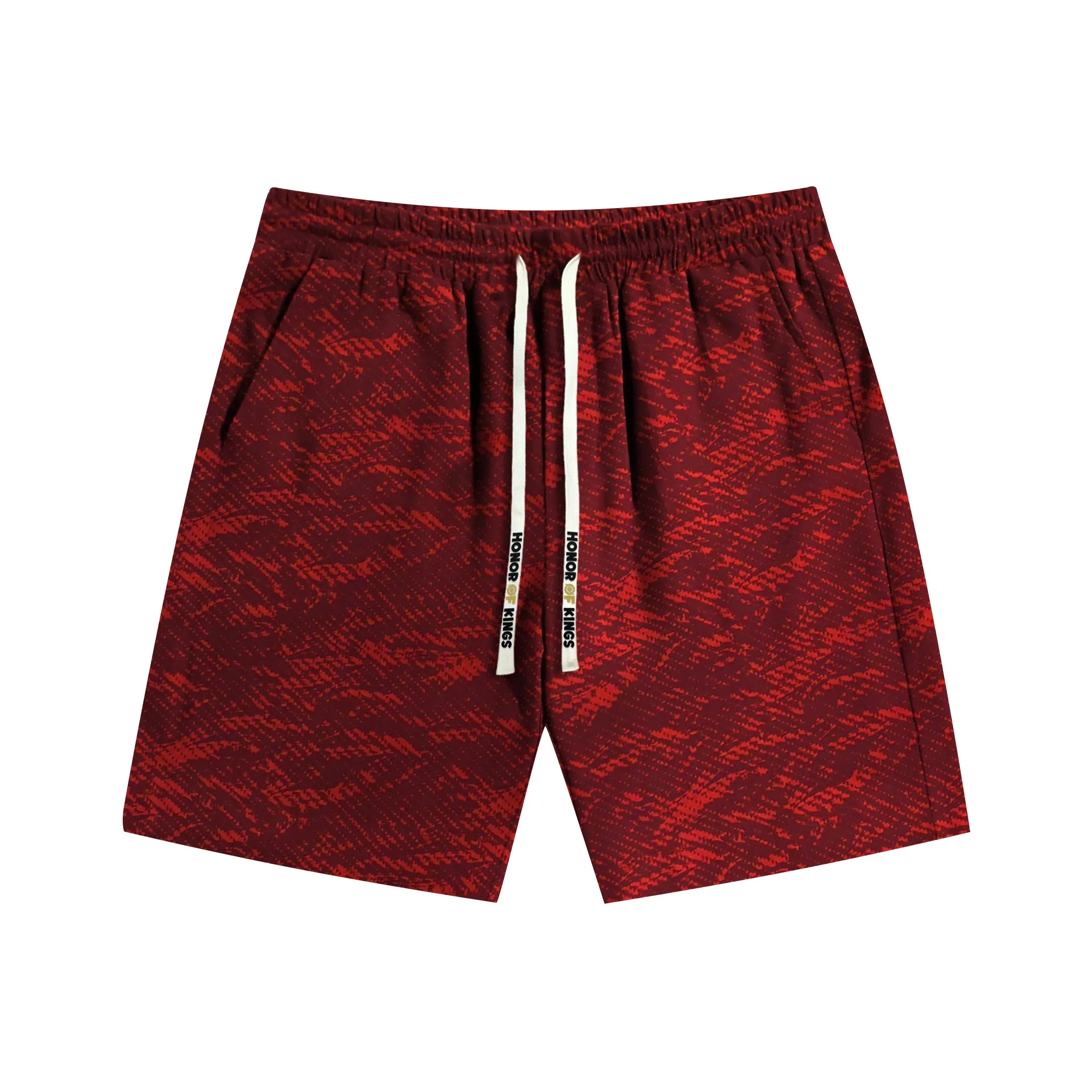 HONOR OF KINGS Casual Shorts Unisex Red