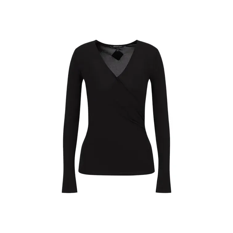 ARMANI EXCHANGE Черные Женские Футболки