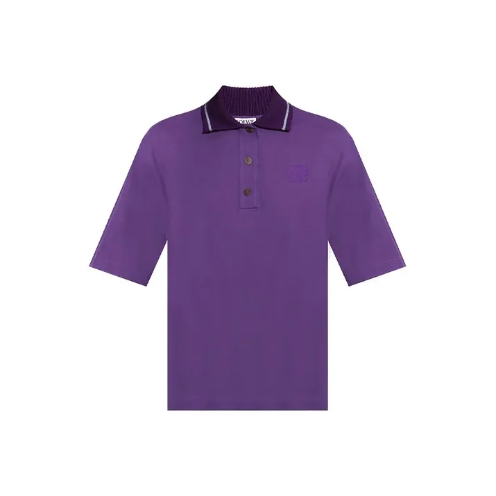 LOEWE Polo Shirts Women's Purple