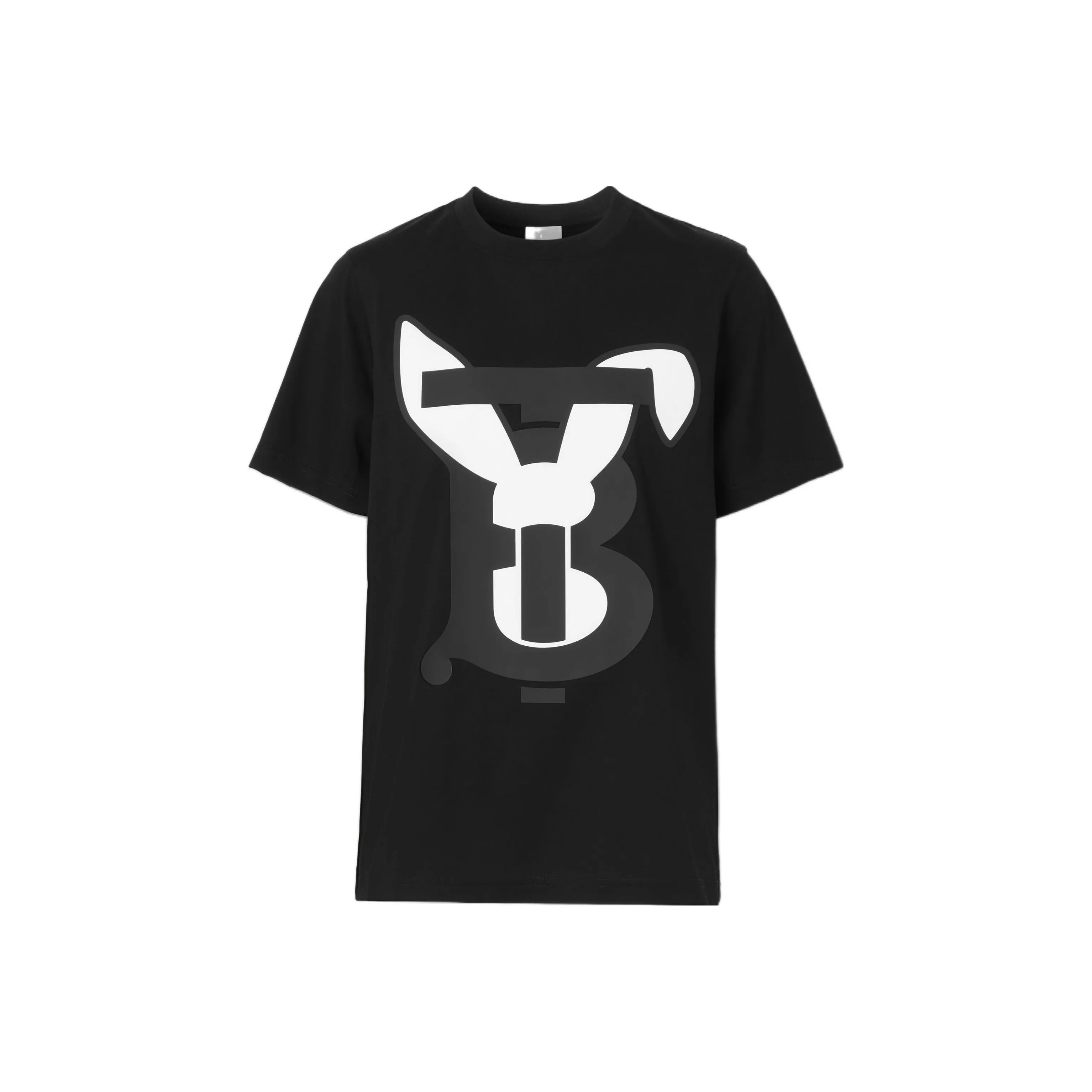 Burberry SS23 The Year of the Rabbit T-Shirt Женская Черная
