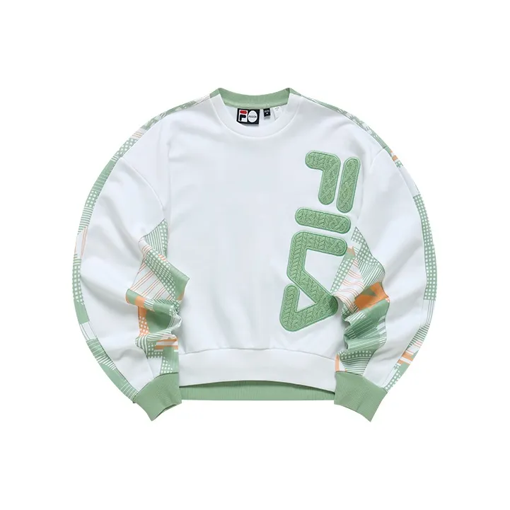 FILA FUSION Толстовка Женская Стандартная Белая