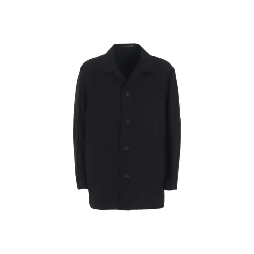 Yohji Yamamoto Черная Мужская Куртка