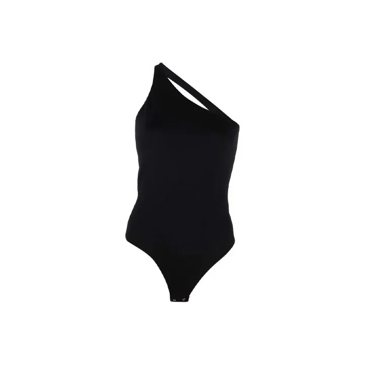 Alexander McQueen Open back Asymmetric Bodysuit