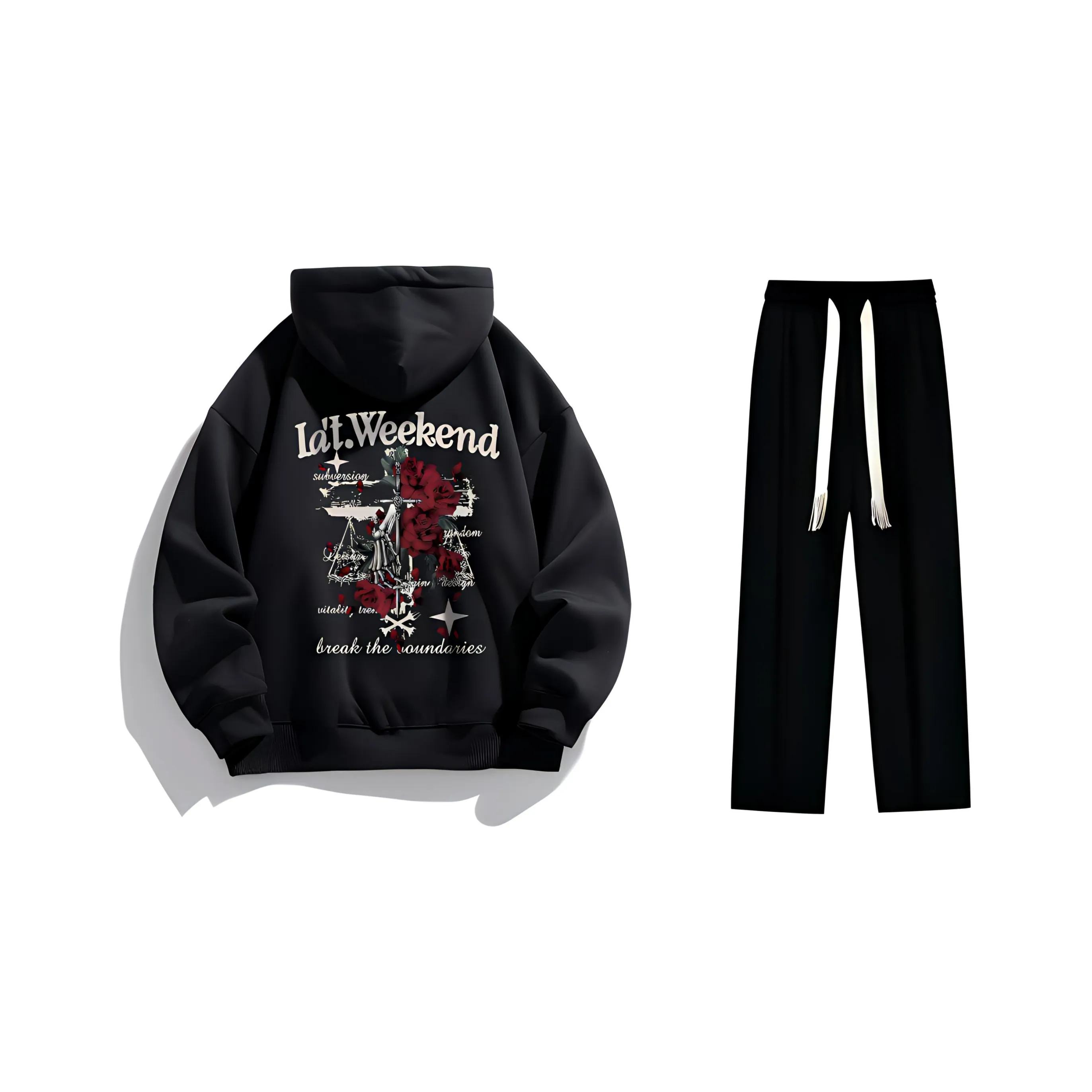 LA'T.WEEKEND Комплект Свитшот Унисекс