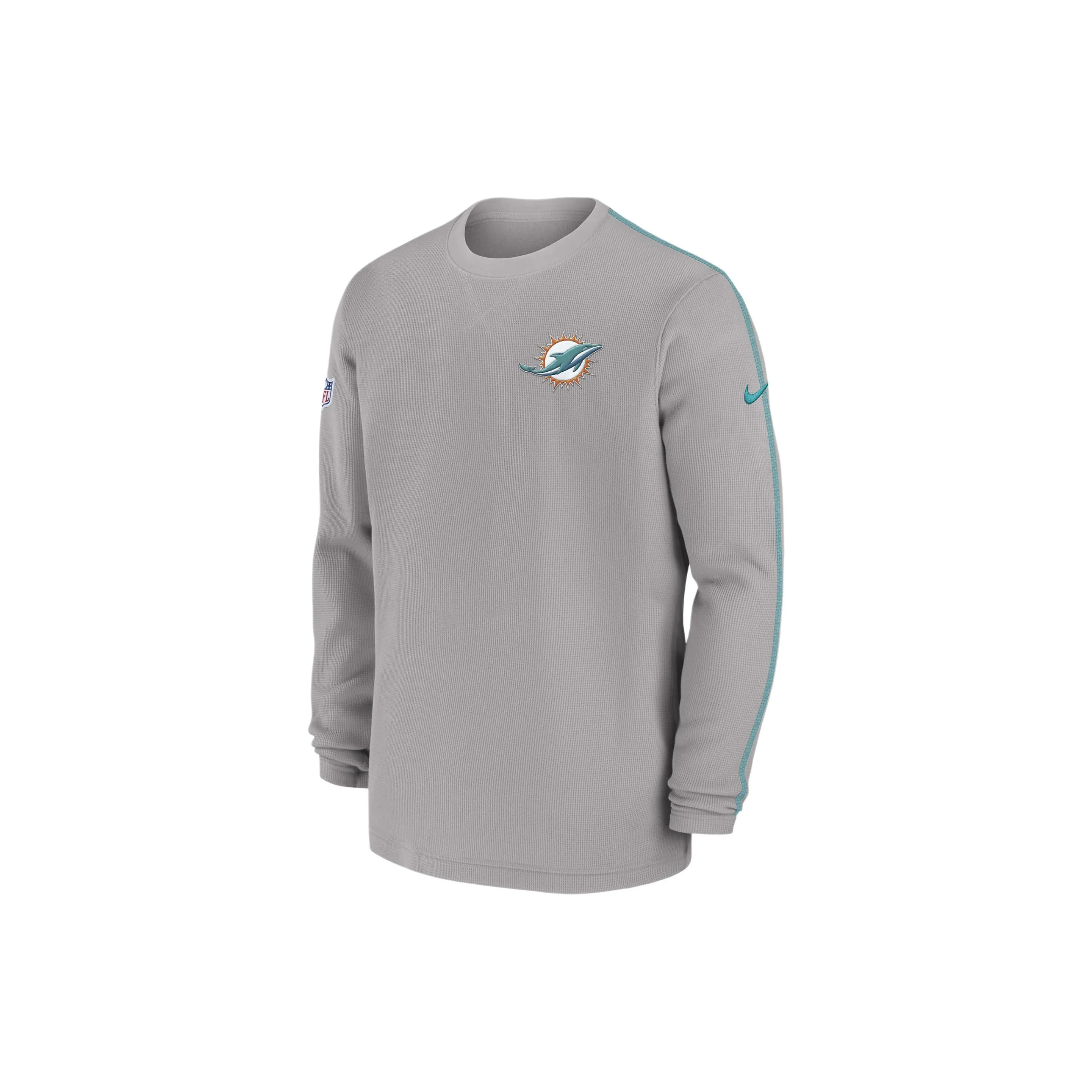 Nike Miami Dolphins Sideline Coach Men's Nike Nfl Long Sleeve Top