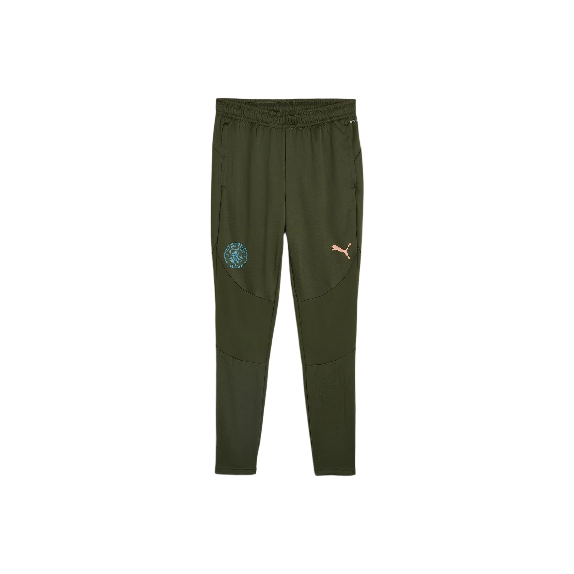 PUMA Manchester CityPants FW24 Training Soccer Bottom Men's Green
