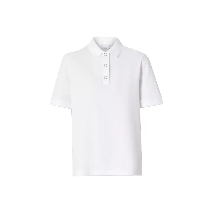 Burberry Поло Женское Белое
