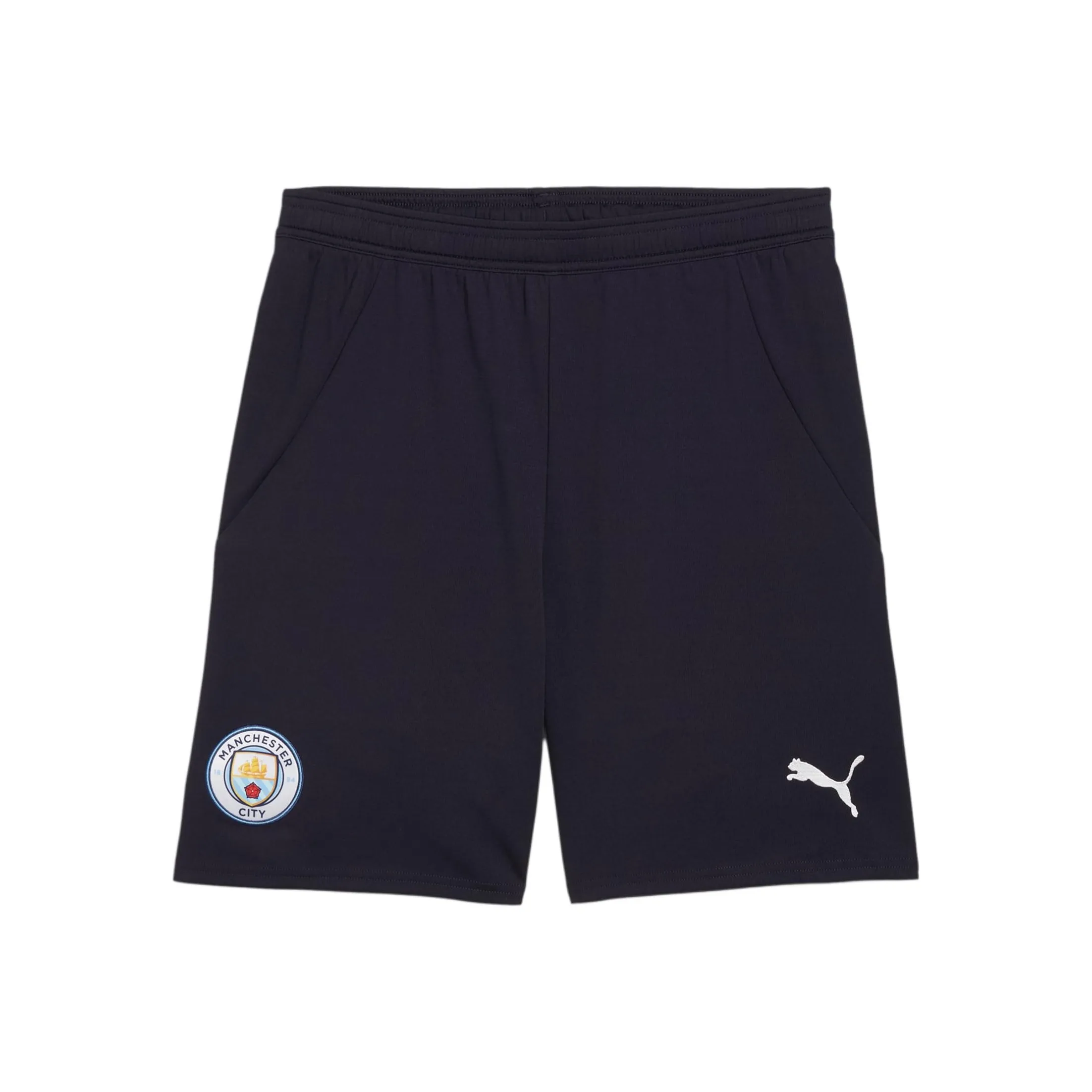 PUMA Manchester City 24 25 Шорты Футбол Низ Мужской Новый Морской Синий