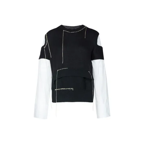 Yohji Yamamoto Черные Женские Толстовки