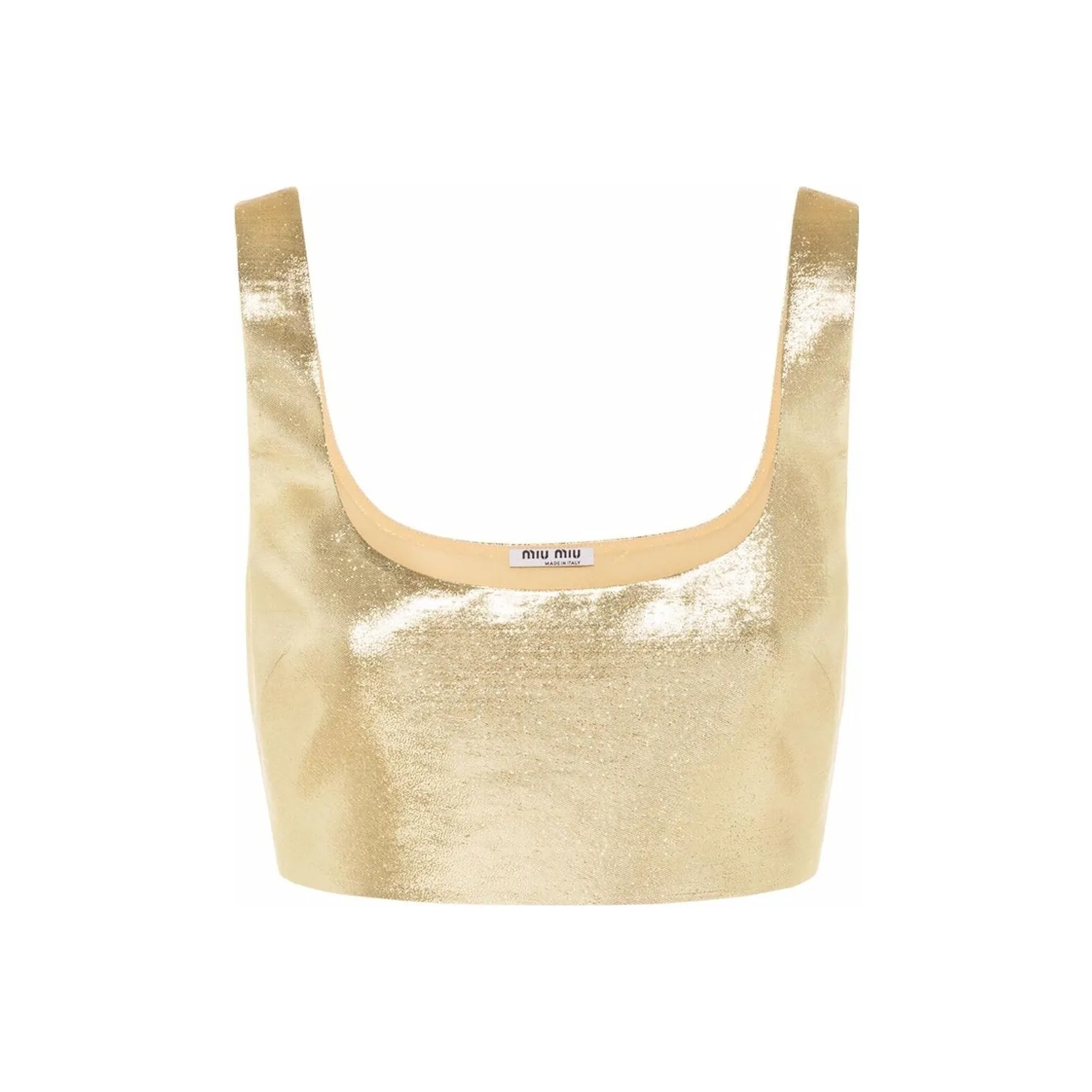 MIU MIU Золотой Женские Камисоли