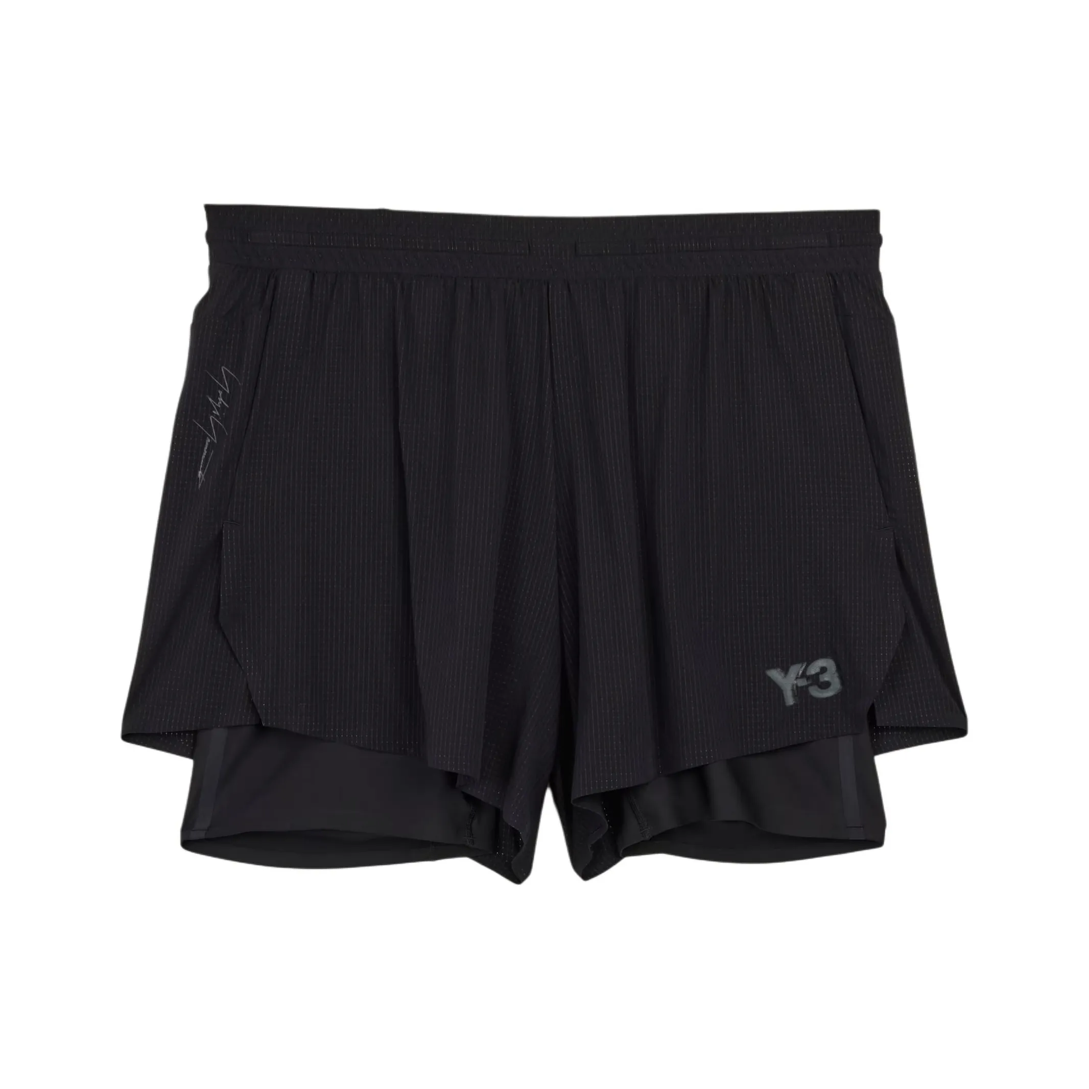 Y 3 Logo print Track Shorts
