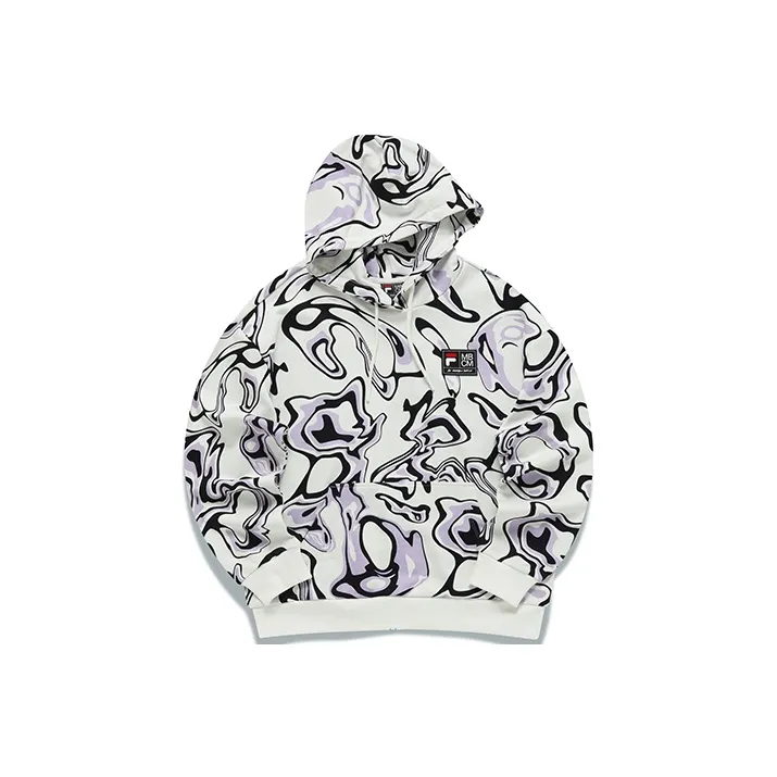 FILA FUSION Marcelo Burlon Collaboration Collection Толстовка Женская Каньон Фиолетовый