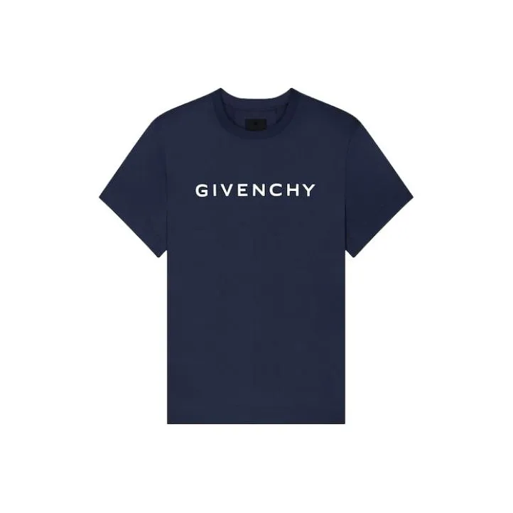 GIVENCHY T-рубашка женская морской синий
