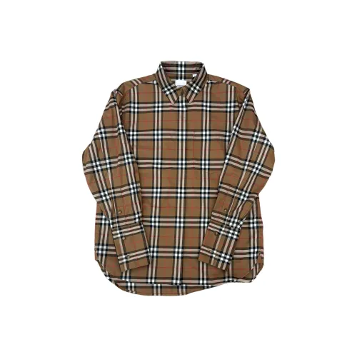 Burberry Коричневые Женские Рубашки