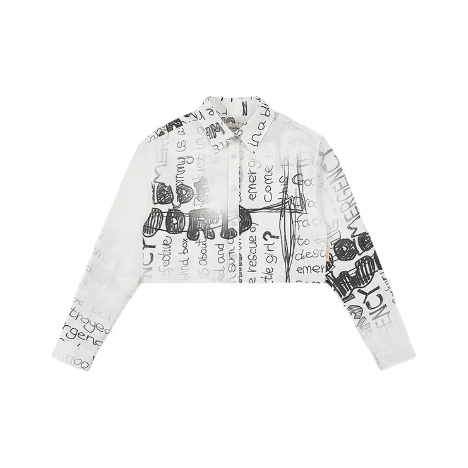 GOOD BAI SS24 Рубашка Женская Белая