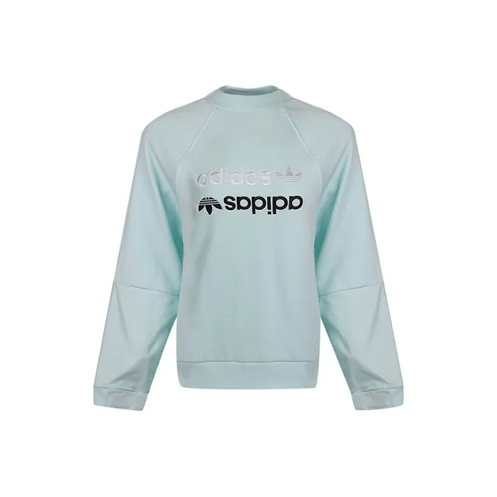 adidas originals Цвет прохладной мяты Зеленый Женские Свитшоты