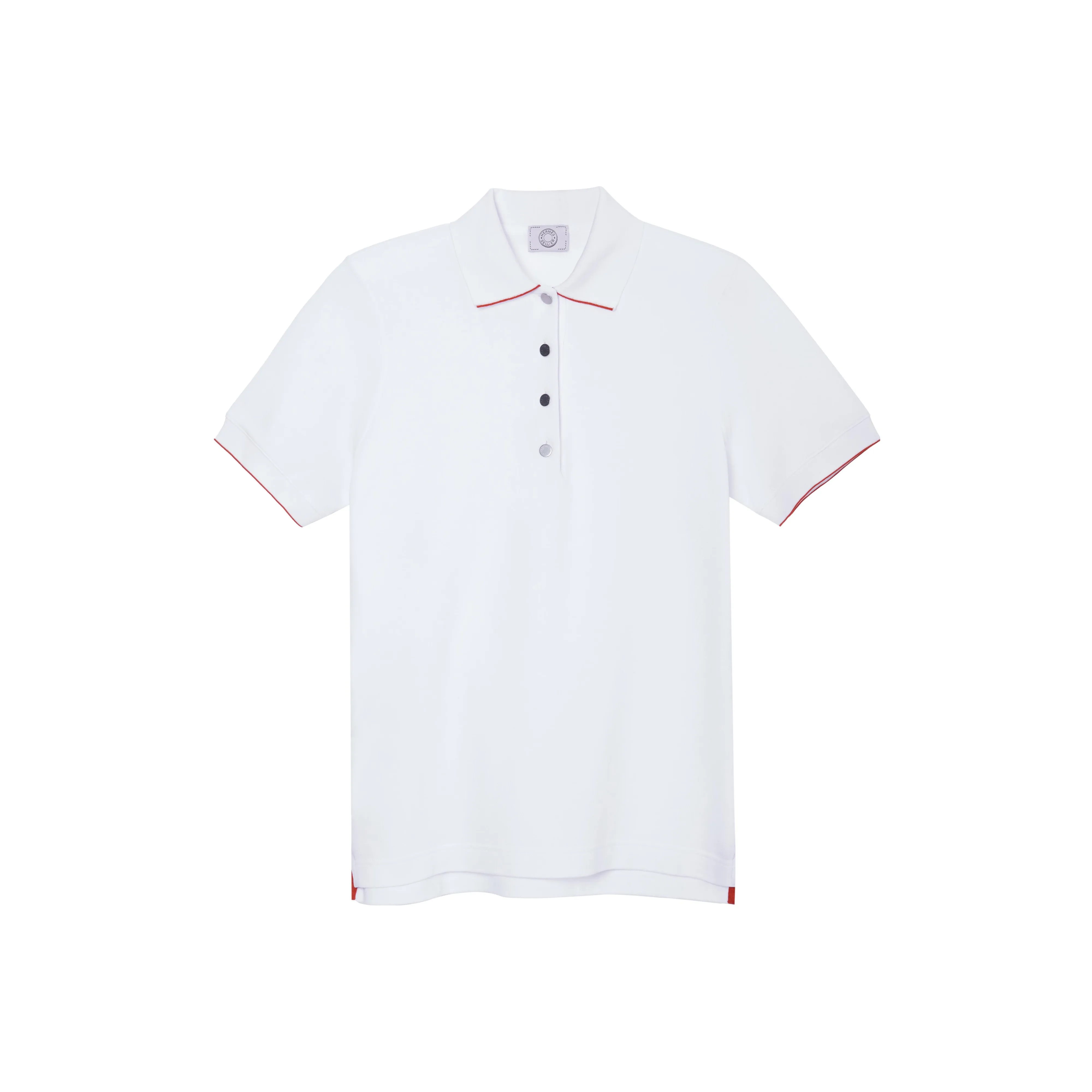 HERMES SS22 Polo Shirt Women's White