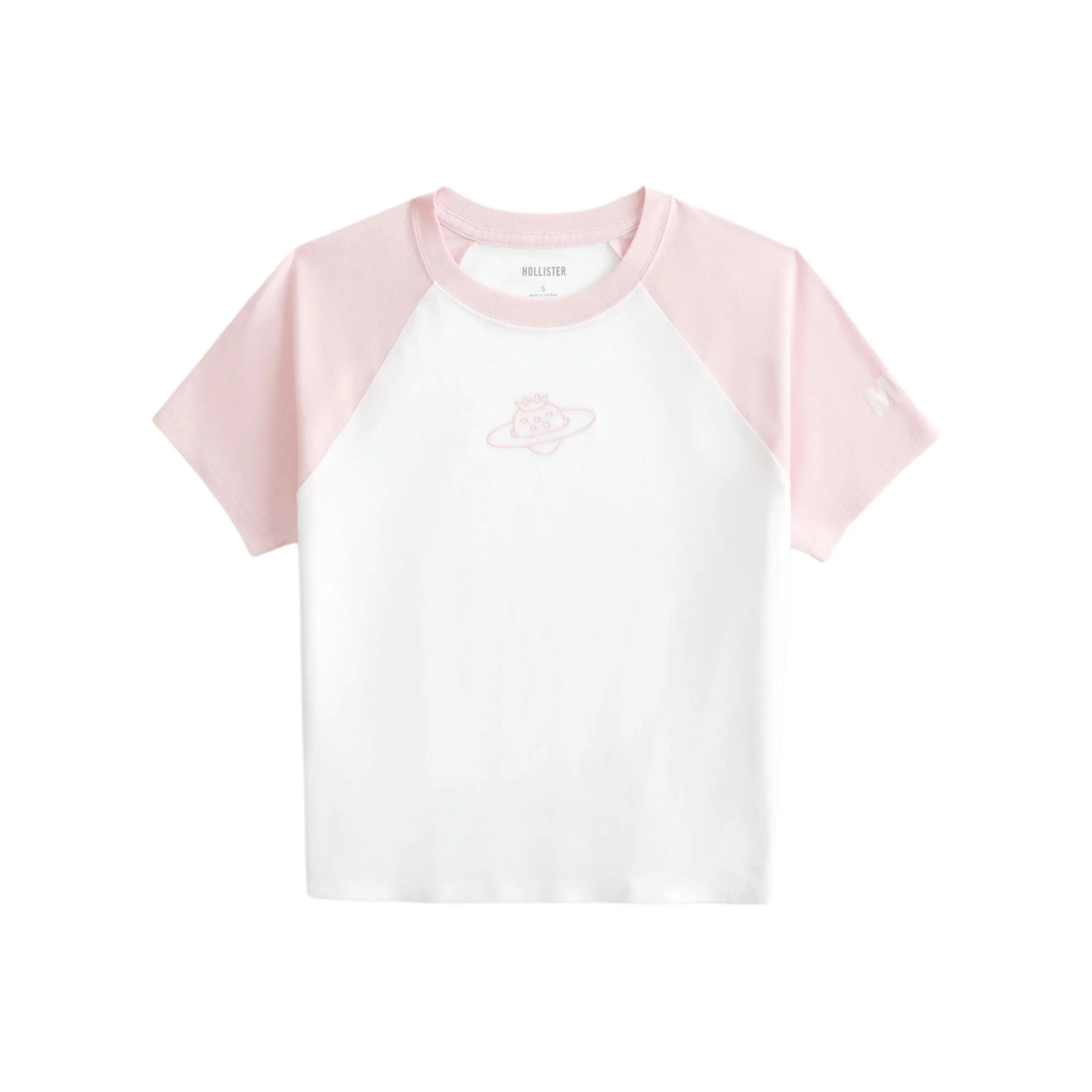 Hollister T Shirt Women's Light Pink