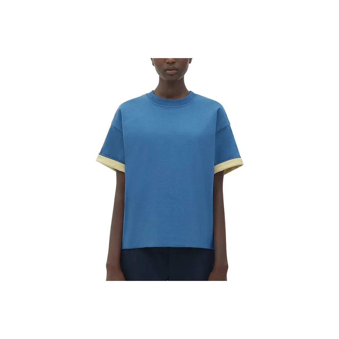 Bottega Veneta T Shirts Women's Surfing Blue