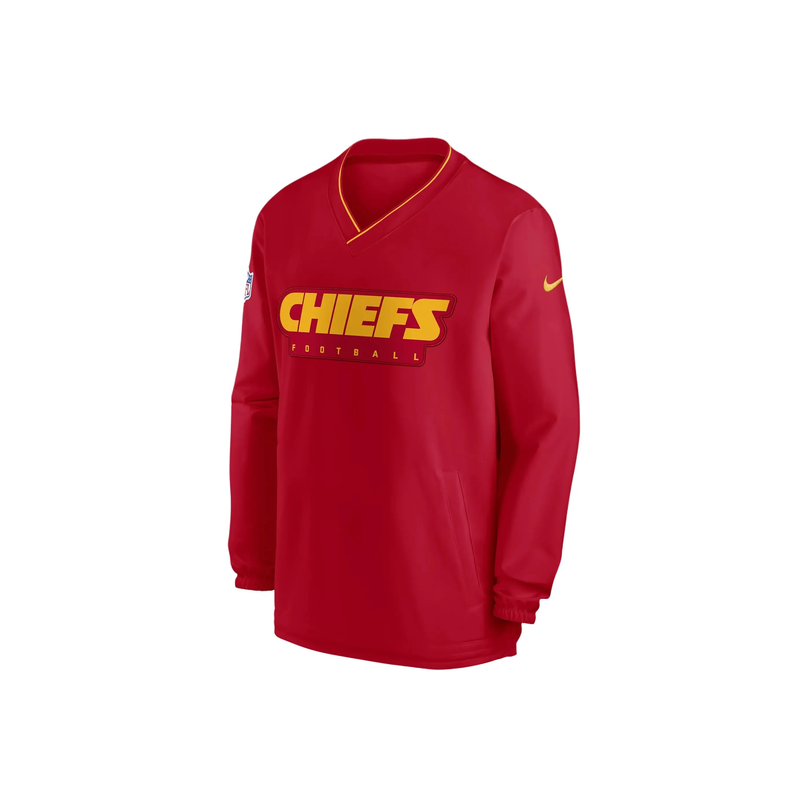 Nike Kansas City Chiefs Sideline Men's Nike Nfl Long Sleeve Windshirt