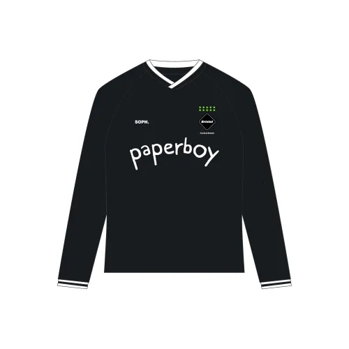 F.C Real Bristol Paperboy Collaboration Edition Черный Унисекс Футбольные Джерси