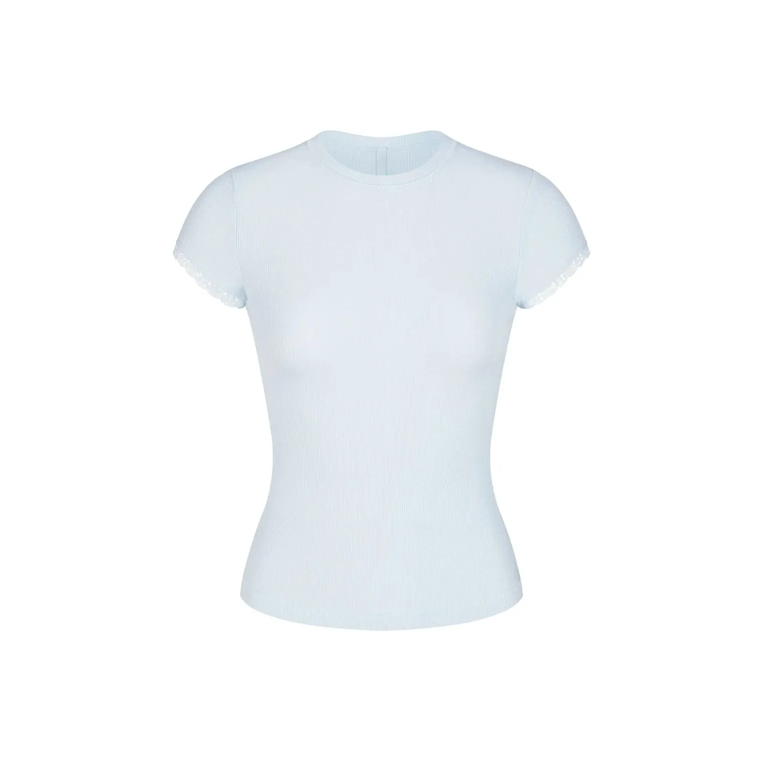 SKIMS Wedding Dress Series T Shirt Women's CELESTE/Sky Blue