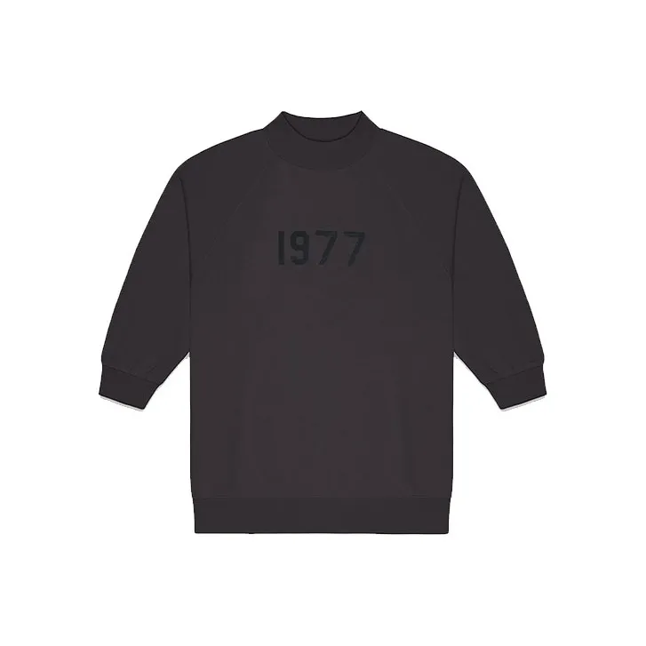 Fear Of God Essentials Women's 1977 3/4 Sleeve Mockneck Iron