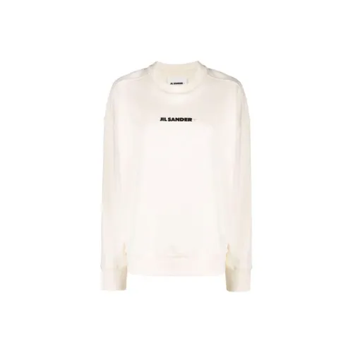 JIL SANDER Белый Женские Свитшоты
