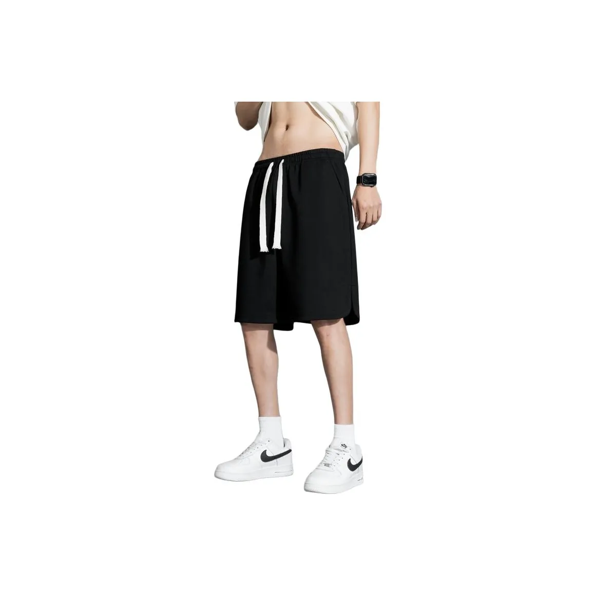 UF9193 Sports Shorts Summer Breathable Lightweight Minimalist Running Shorts Men
s
