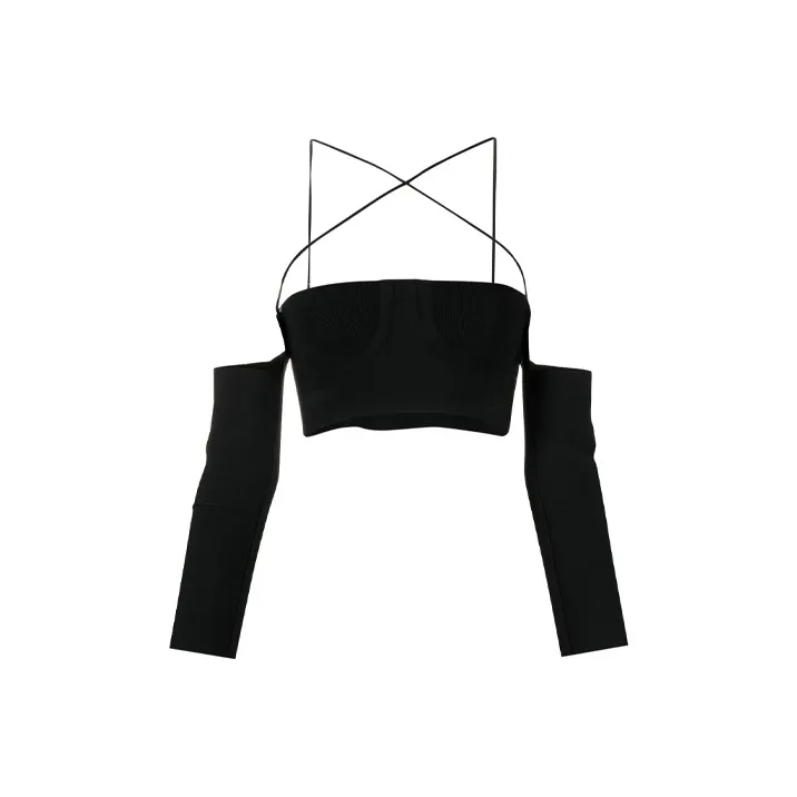AMBUSH Off shoulder Cropped Top